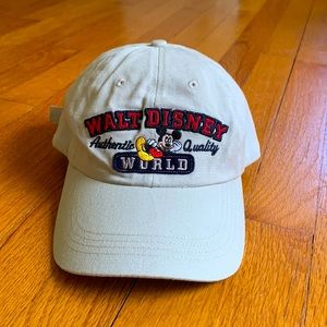Authentic Walt Disney World Adult Baseball Cap New With Tag